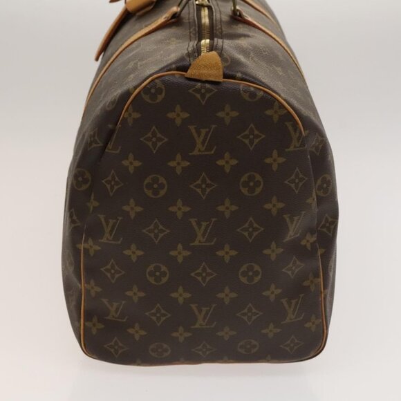 LOUIS VUITTON Monogram Keepall 50 Boston Bag LV Auth - Picture 4 of 16